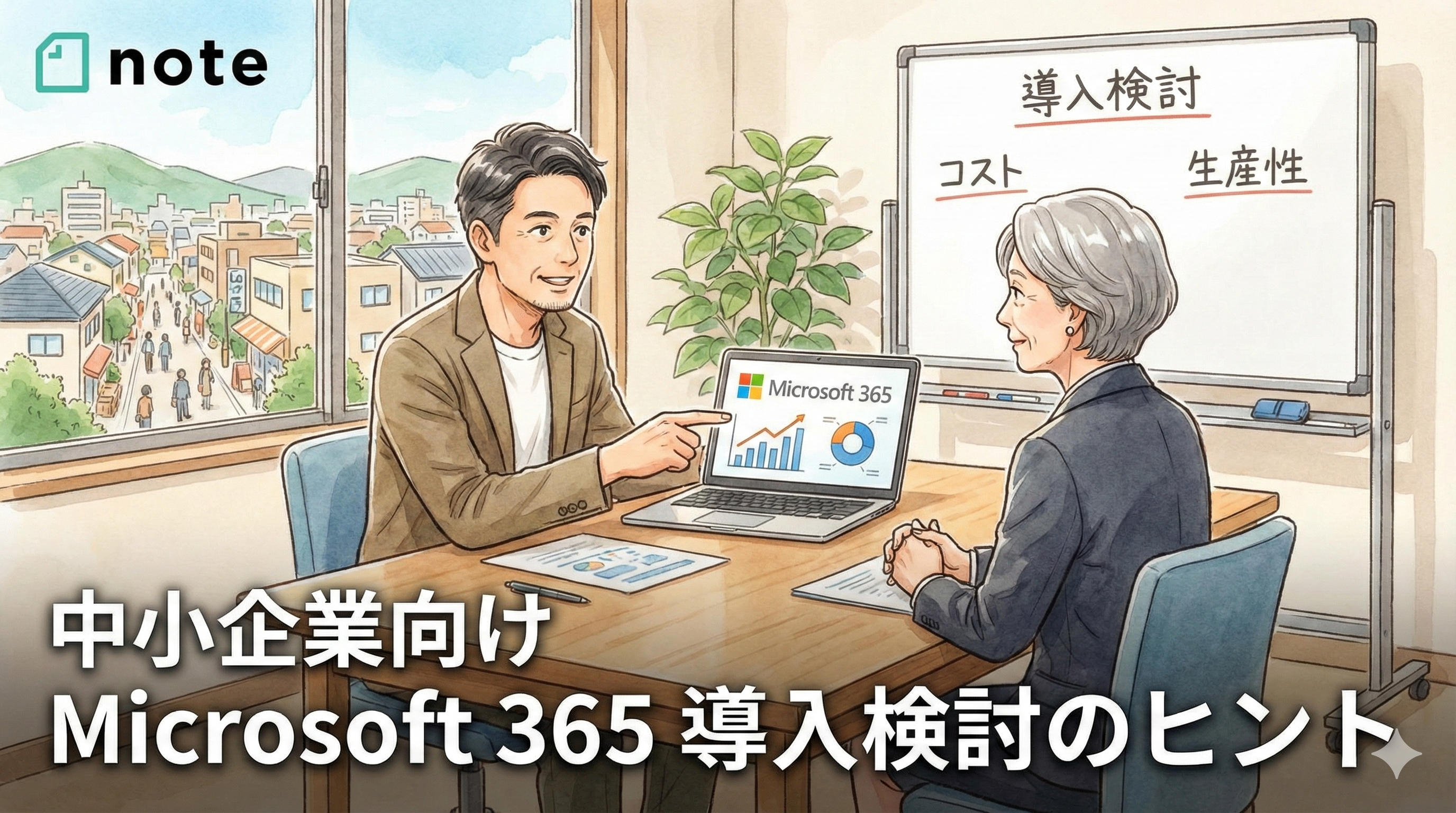 「とりあえず動いているから問題ない」が一番危ない——Microsoft 365プラン選びの落とし穴
